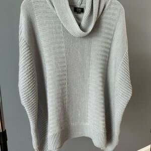 Gray Cowl Neck Sweater
